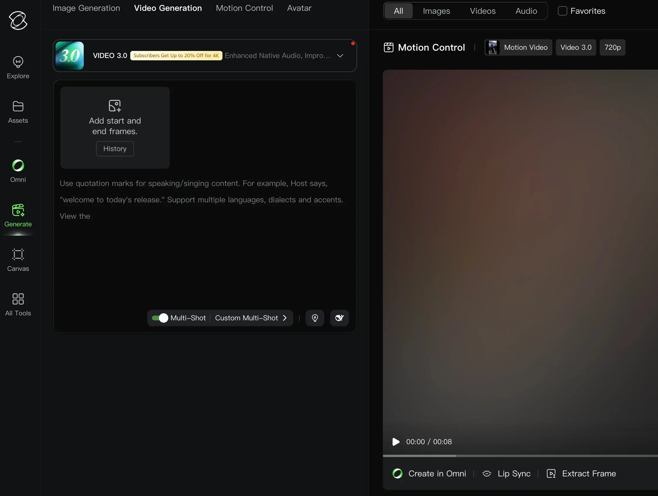 KlingAI video generation