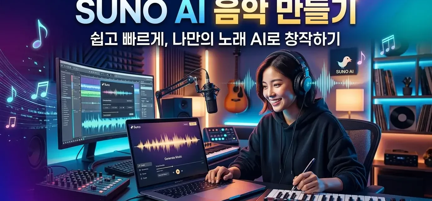 SUNO AI 음악 만들기