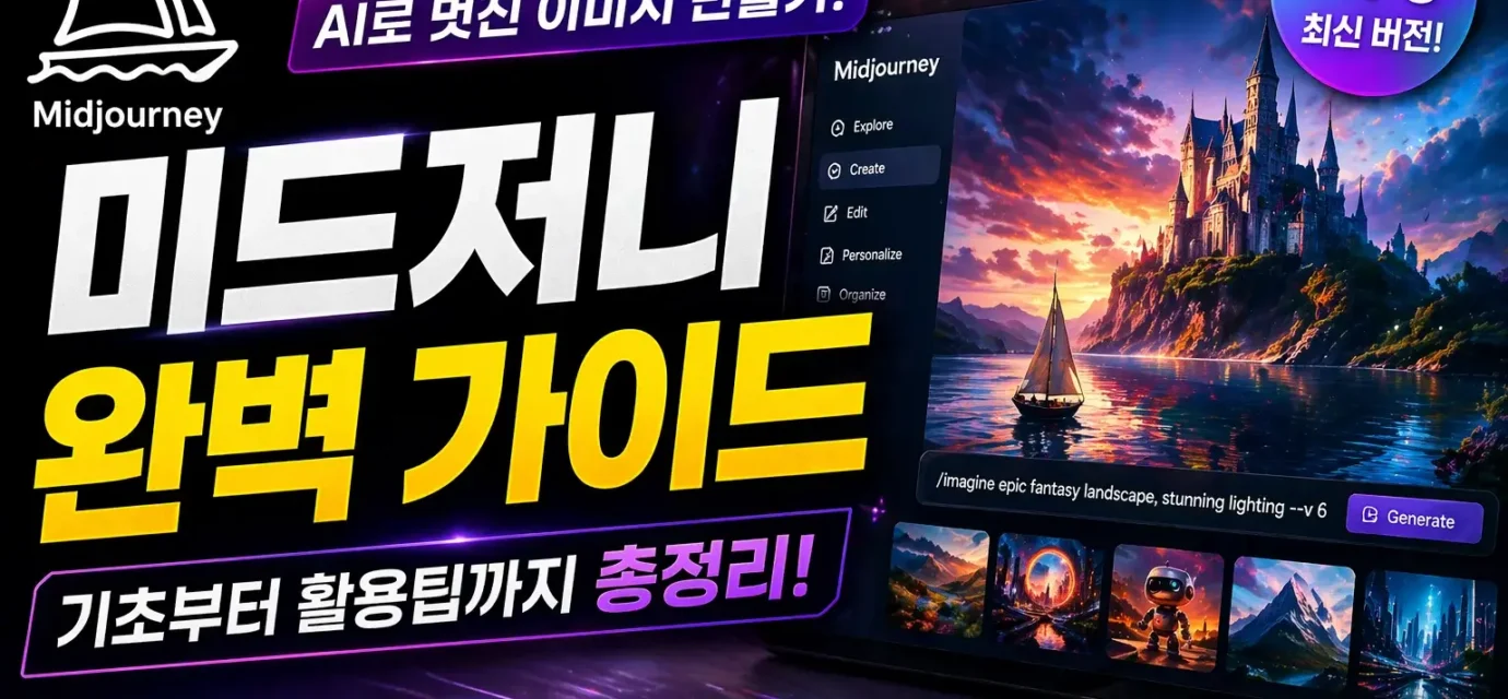 미드져니 이미지 만들기