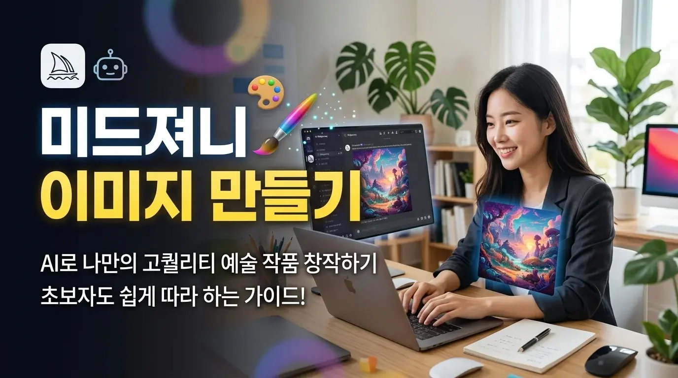 미드져니 이미지 만들기 썸네일