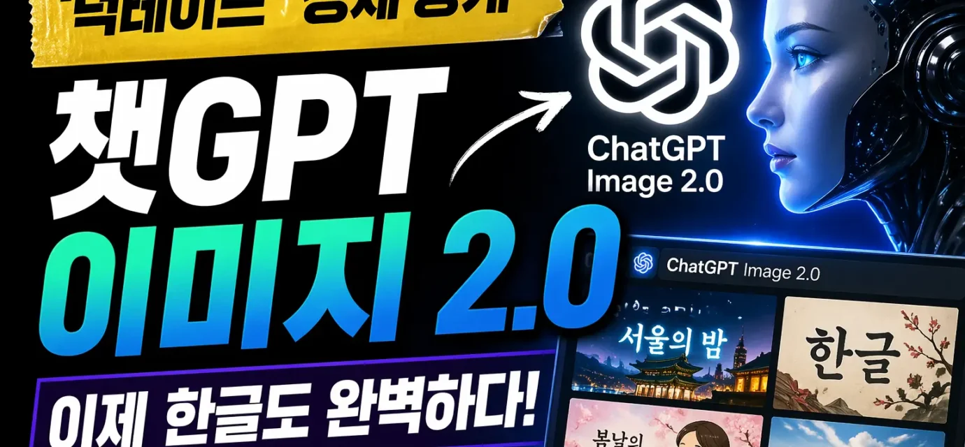 챗GPT 이미지 2.0